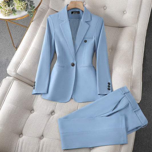 Professional Long Sleeved Suit Trousers Set
