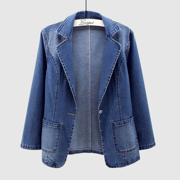 Sylvie - women's denim blazer