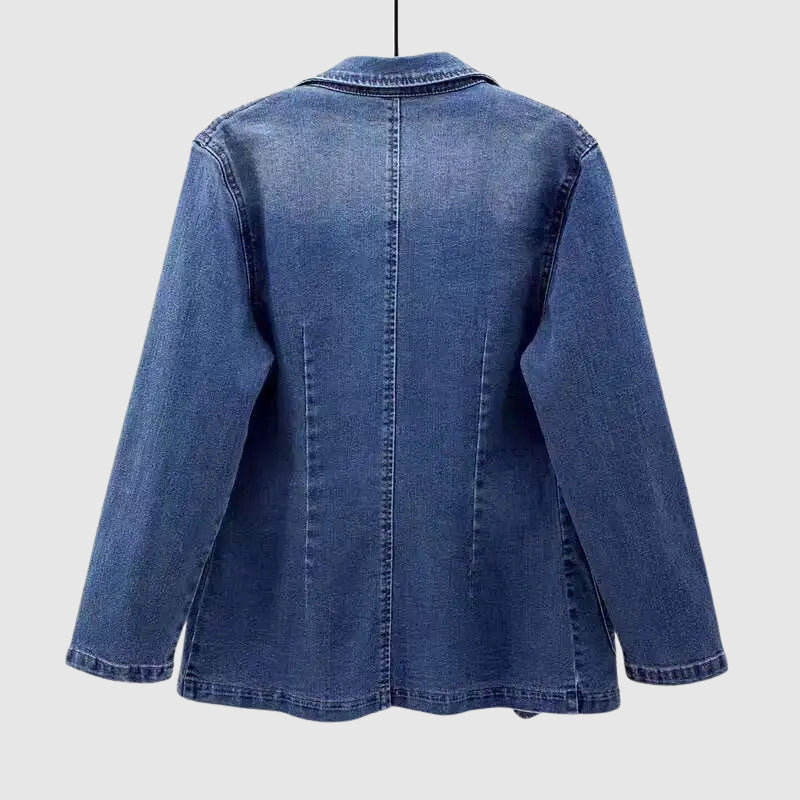 Sylvie - women's denim blazer