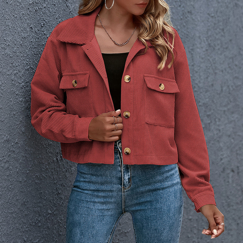 Vintage Corduroy Long Sleeve Jacket