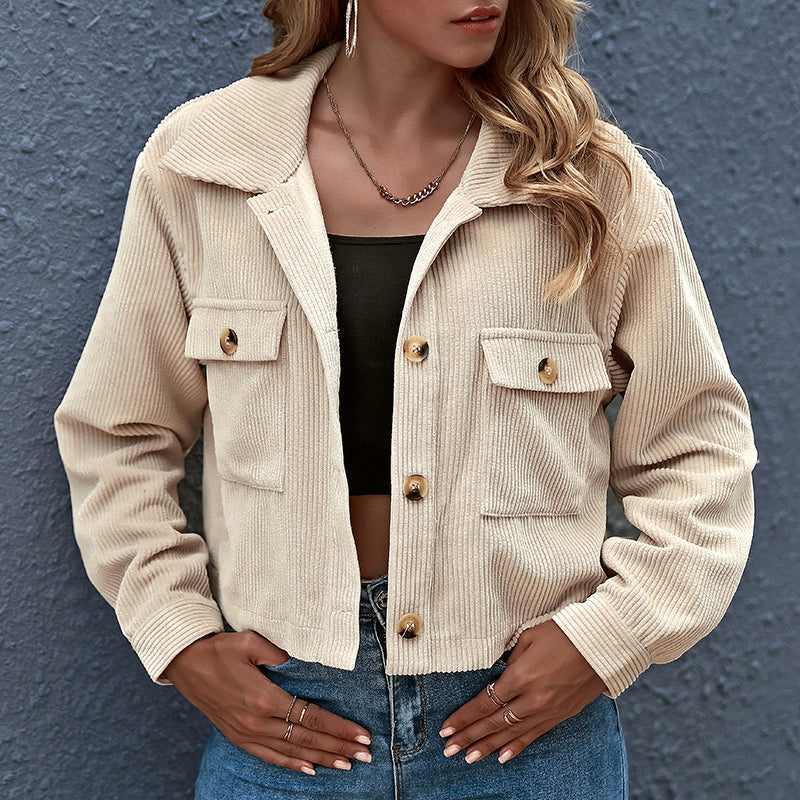 Vintage Corduroy Long Sleeve Jacket