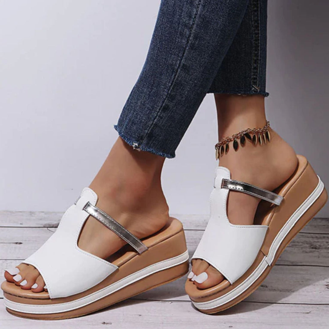 Ebony - Summer Comfort Chic Sandals