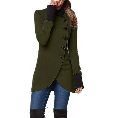 Women's split hem jacket