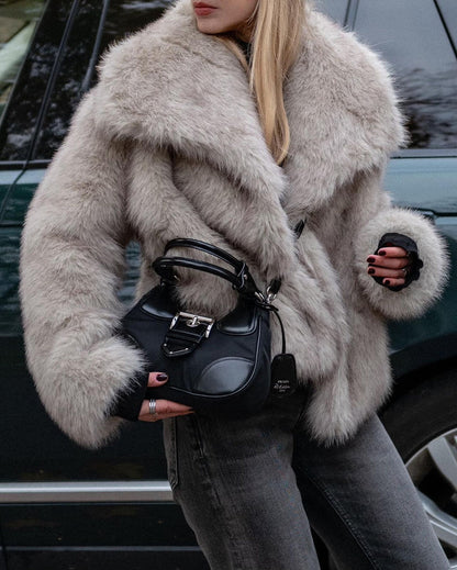 Women's chic soft coat