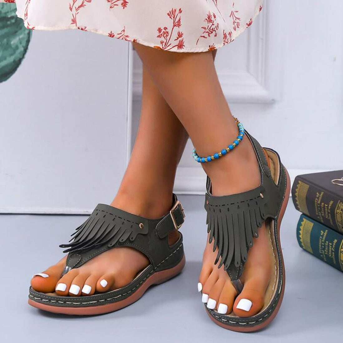 Feia - Tassel Charm Summer sandals