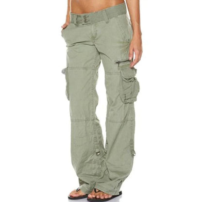 Women's multi-pocket cargo pants