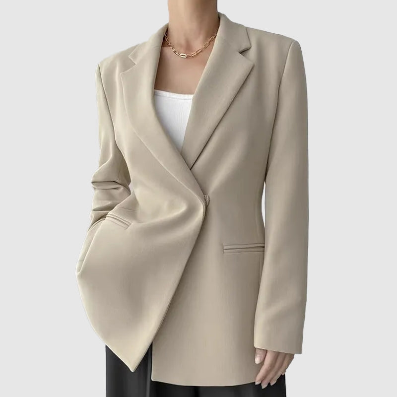 Irina - timeless elegance blazer with notched collar