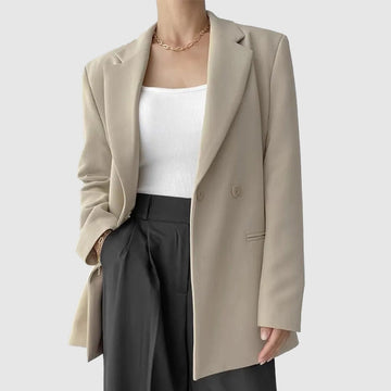 Irina - timeless elegance blazer with notched collar