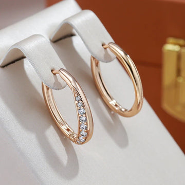 Gleam hoop earrings