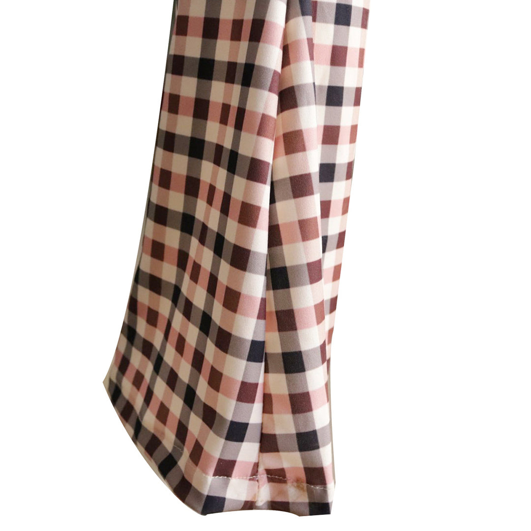 High waist flared trousers for women