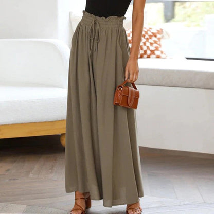 Women's elegant loose trousers