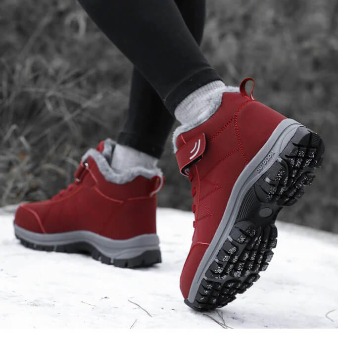 Women's winter non-slip high-top snow boots