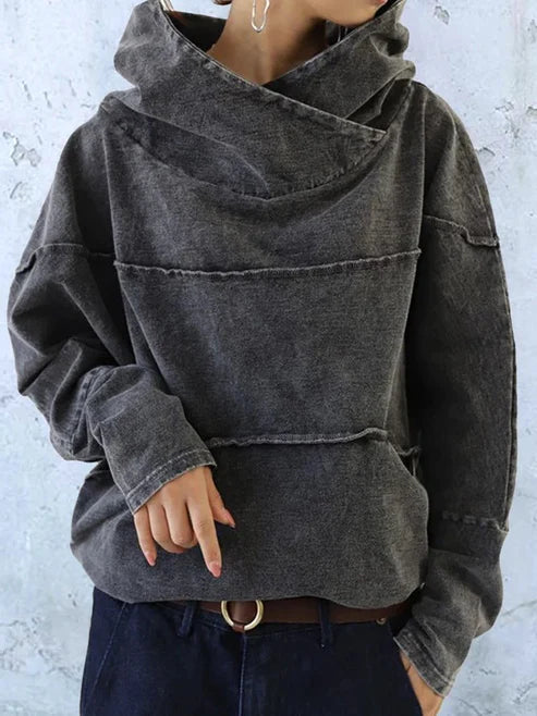 Loose Fit Hooded Sweatshirt