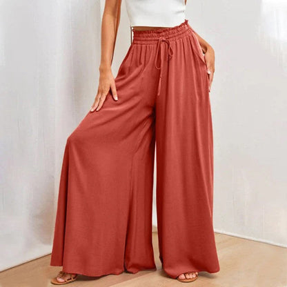 Women's elegant loose trousers