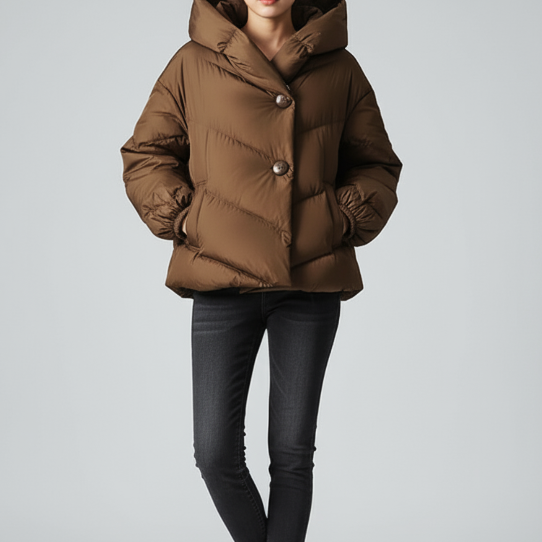 Hooded Duck Down Winter Jacket