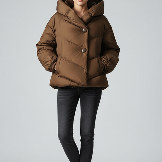 Hooded Duck Down Winter Jacket