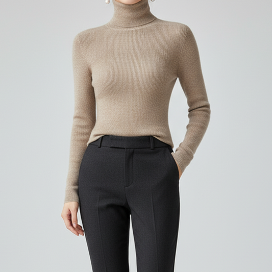 Casual Turtleneck Pullover Sweater