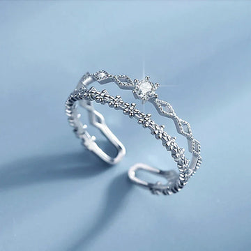 Adjustable zirconia ring