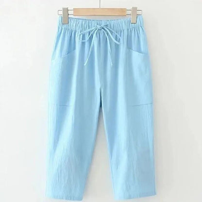 Women's pants with elastic waist