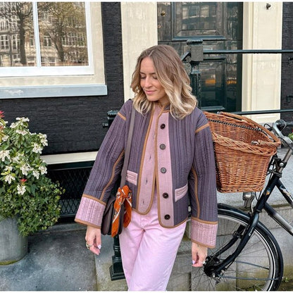 Women's unique patchwork jacket