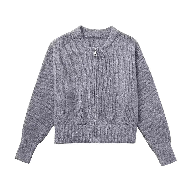 Knitted Fashionable Cardigan Sweater