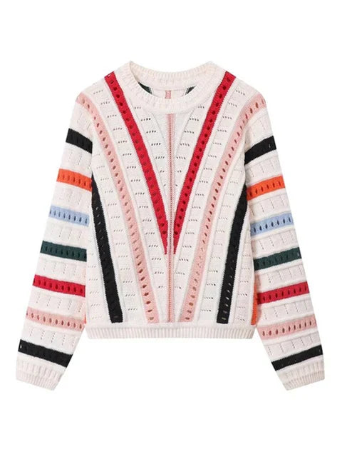 Striped Knitted Sweater