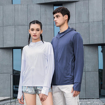 Women's ice silk lightweight anti-uv jacket