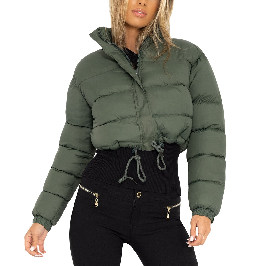 Women's warm padded winter jacket