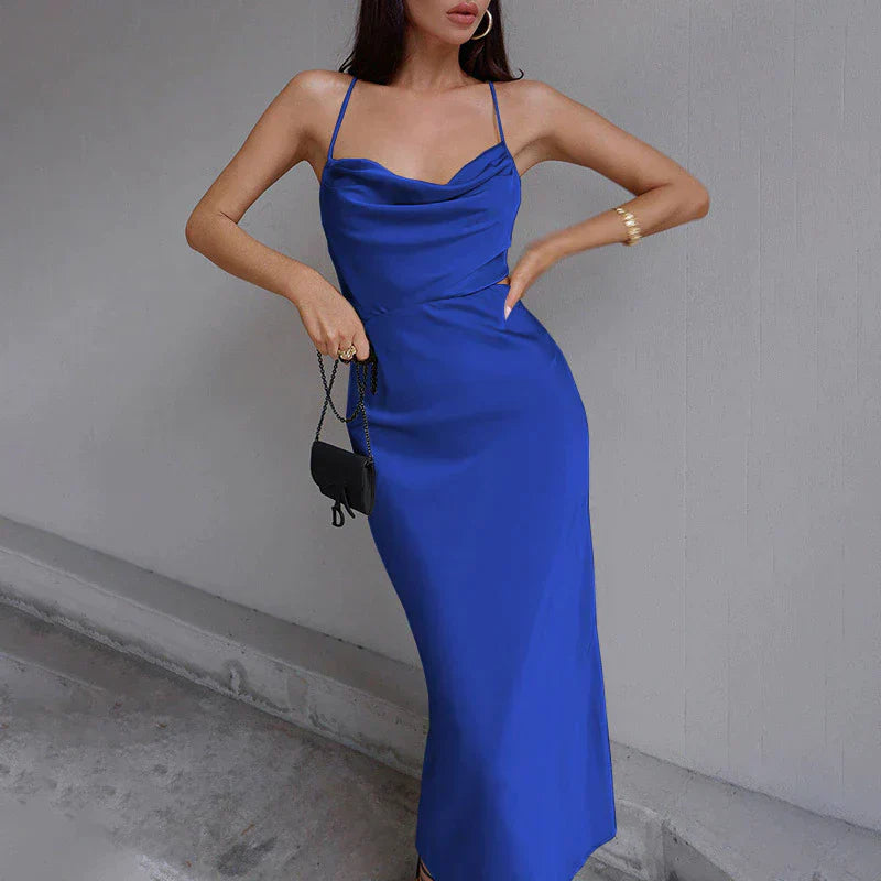 Vera - Elegant midi dress for women