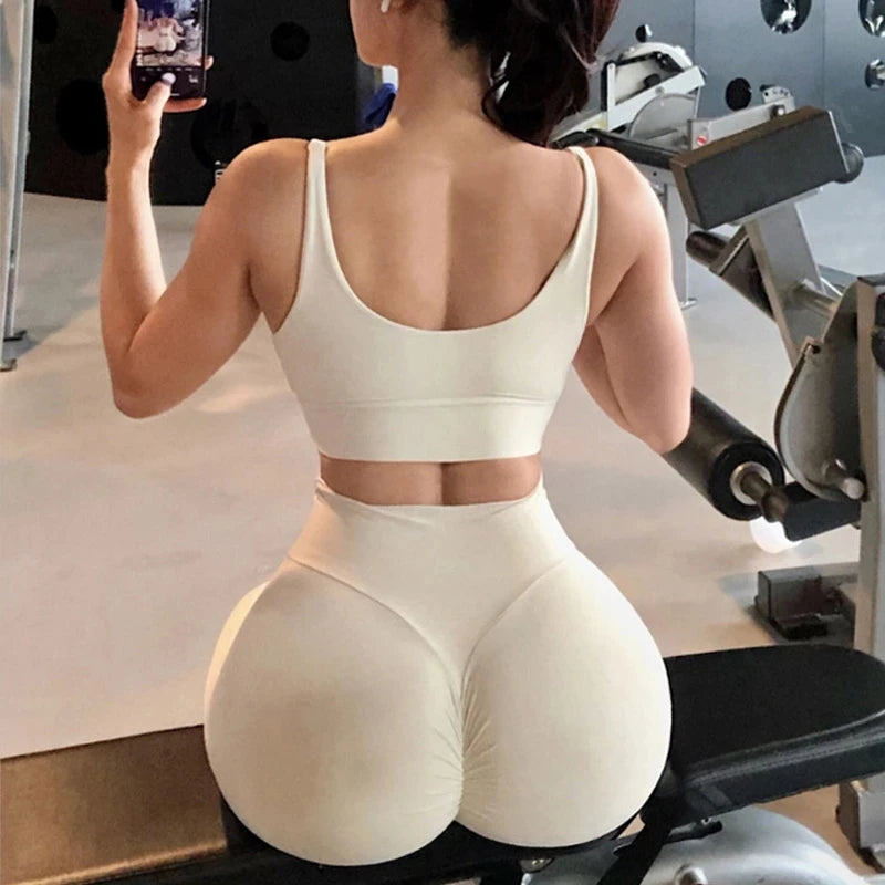 Women's peach hips high waist fitness leggings