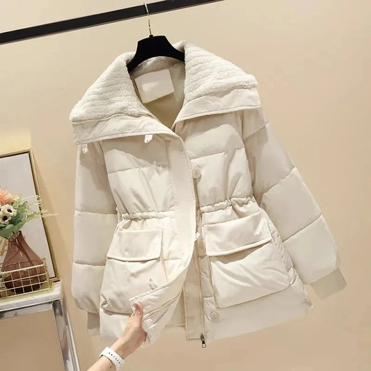 Stand Collar Winter Puffer Coat