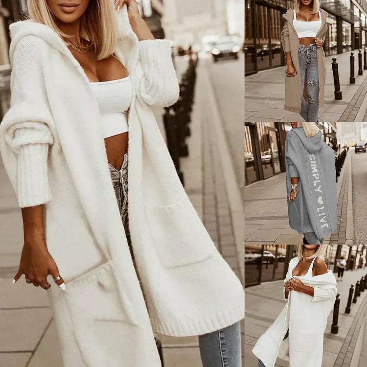 Women's long cardigan