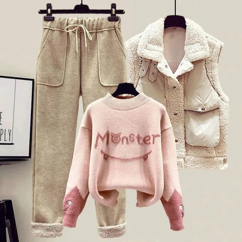 Women's winter three-piece