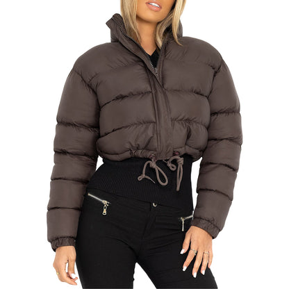 Women's warm padded winter jacket
