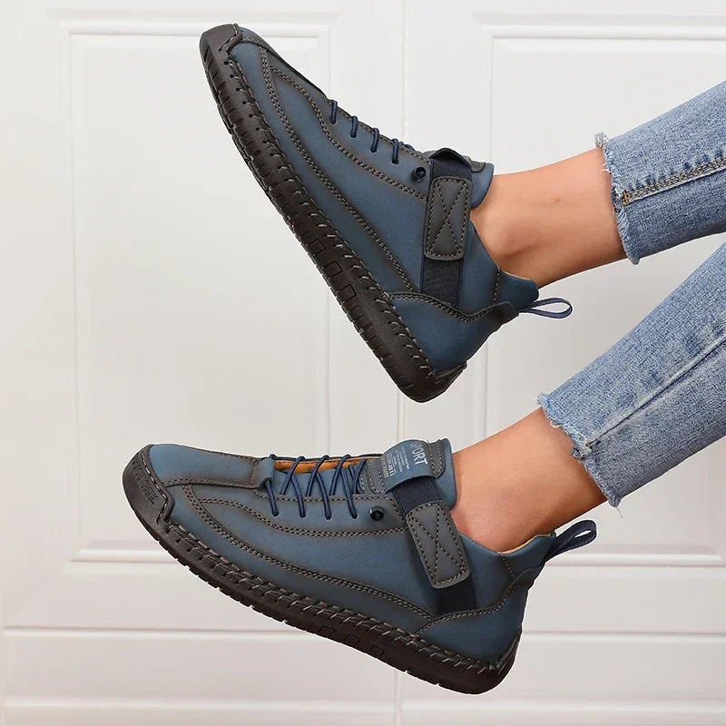 Water-Resistant Anti-Slip Lace-Up Mid-Calf Boots 