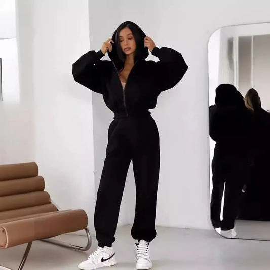 Cozy Winter Hoodie and Jogger Set