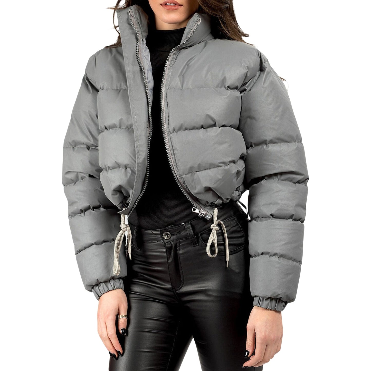 Women's warm padded winter jacket