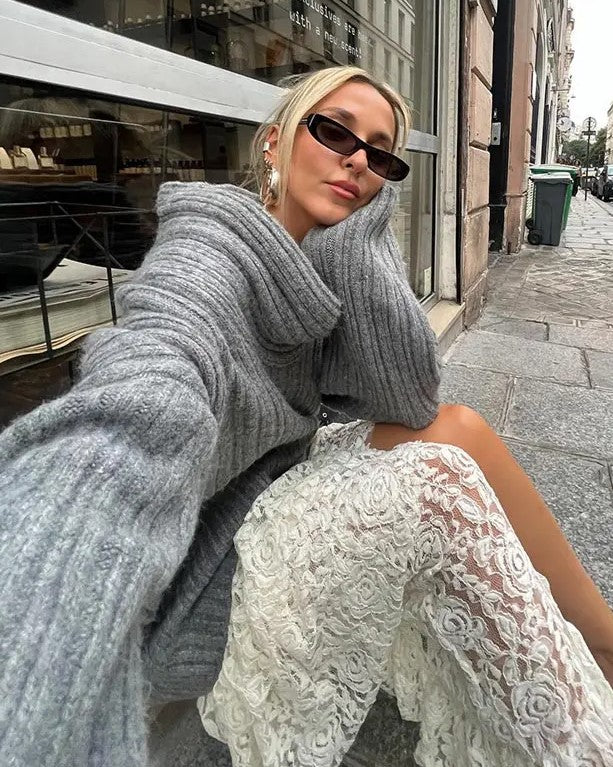 Off-Shoulder Cozy Sweater