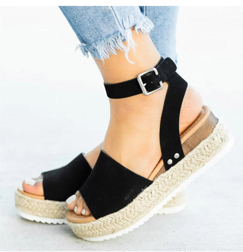 Emily - Chic & Comfort Espadrilles Sandals