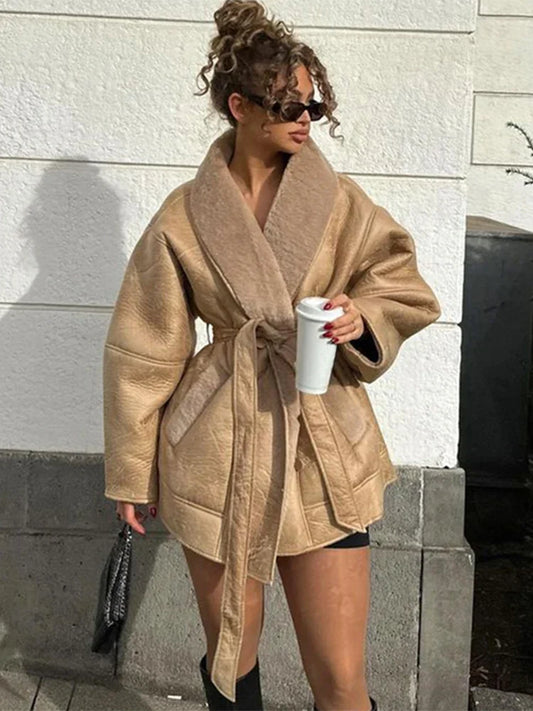 Leather Winter Fashion Jacket