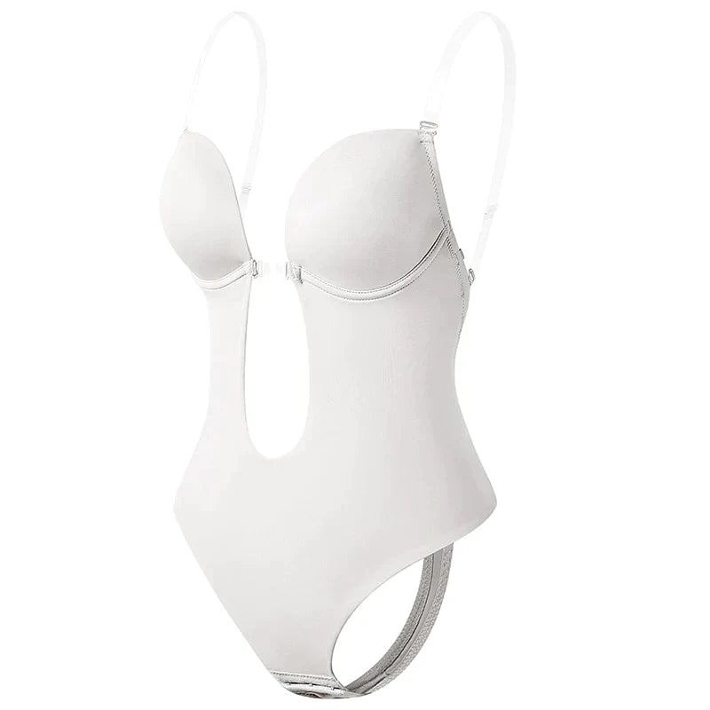 Form-Fitting Stretch Underwire Bodysuit 