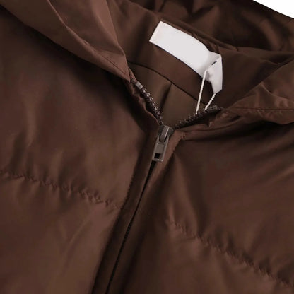 Women's autumn winter casual fleece double-faced down lapel jacket