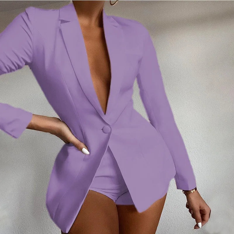 Two-Piece Blazer Suit