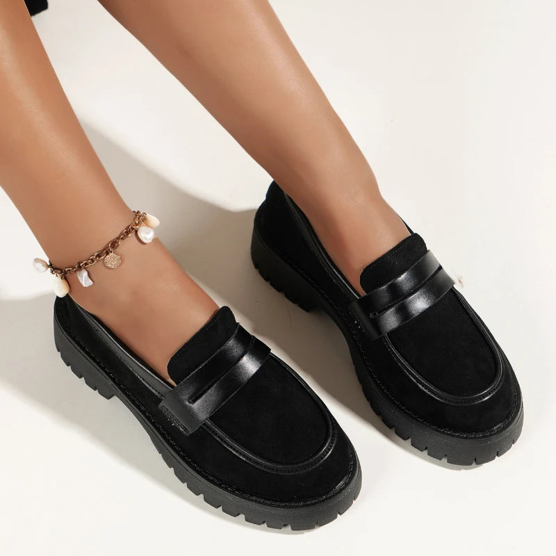 Women's elegant loafer sandals