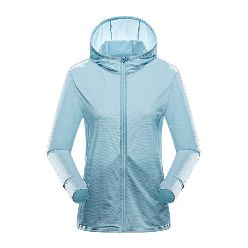 Women's ice silk lightweight anti-uv jacket