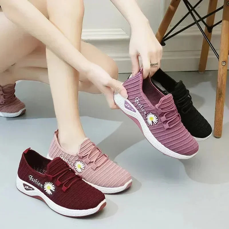 Women's quick-drying lightweight breathable wear-resistant casual sports shoes