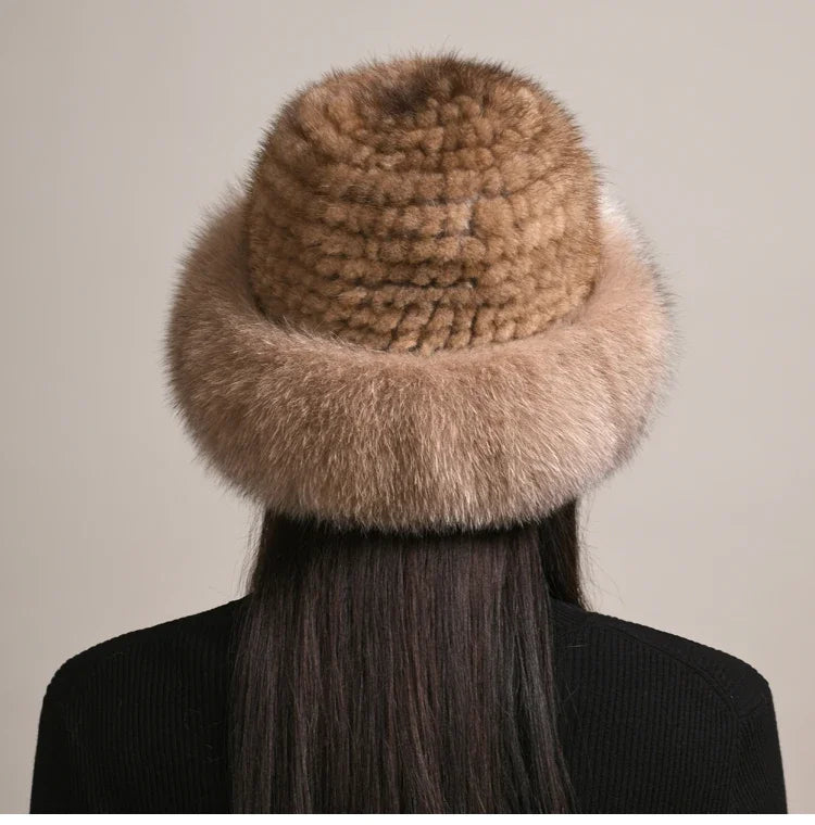 Isla Voluminous Fluffy Fur Hat | Ear Flaps Fur Hat