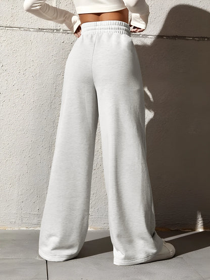 Women's high waist wide leg trousers korean style