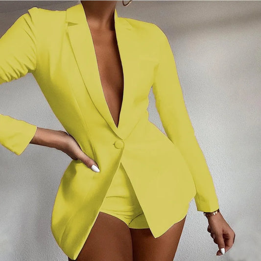 Two-Piece Blazer Suit