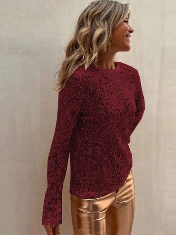 Stylish O-Neck Sweater
